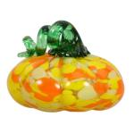 5St Kürbishandwerk Kürbis ernten Kürbis-Tischdekoration Kürbis-Requisite Tisch-Kürbis-Figur Halloween Dekoration Herbst Dekoration Kürbis aus mundgeblasenem Glas Hausbedarf