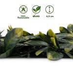 Plantenwand, , wandplanten, 50 x 50 cm, decoratie voor muur/balkon/tuin, laurier