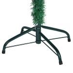 Kunstkerstboom met verlichting, 210 cm, kunstkerstboom met metalen standaard, pvc-kerstboom voor kerstdecoratie, kunstkerstboom met lichtketting