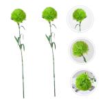 2St Simulation Pflanzenkugel Zimmerpflanze Kunstrasenball kunstpflanze kunstplflanze blumenvase Zweige für Vase Künstliche Pflanzen für den Innenbereich, hoch Weich-PVC Light Gr