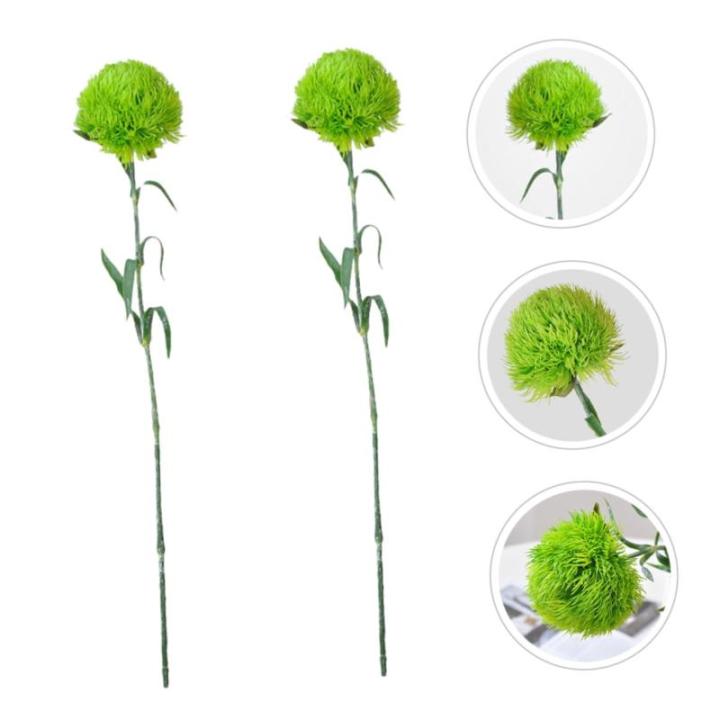 2St Simulation Pflanzenkugel Zimmerpflanze Kunstrasenball kunstpflanze kunstplflanze blumenvase Zweige für Vase Künstliche Pflanzen für den Innenbereich, hoch Weich-PVC Light Gr