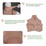 Künstliche Silikonbrustplatte G Cup Crossdressing Brustformen für Transgender Drag Queen Cosplay Brustplatten