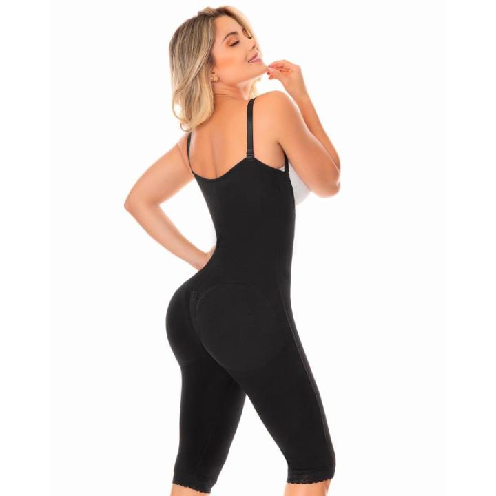 Fajas Colombianas Reductoras y Moldeadoras High Compression Clothing After Liposuction Full Bodysuit SCM0083