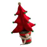 Schöner kleiner Weihnachtsbaum mit Glocken für Kamine im Innenbereich