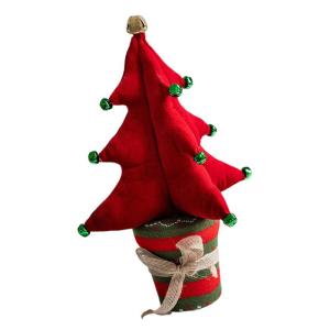Schöner kleiner Weihnachtsbaum mit Glocken für Kamine im Innenbereich