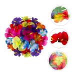 1 Satz Simulation Hibiskus Künstliche Hawaiianische Tropisches Blumendekor Abs Hochzeitsdeko Künstliche Blüten Hawaii-blumendekor Künstliche Blumenarrangements Stoff 72st