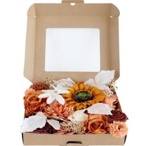 Künstliche Rose Blume für Hochzeit Party Dekoration Faux Seide Blumen mit Stiel
