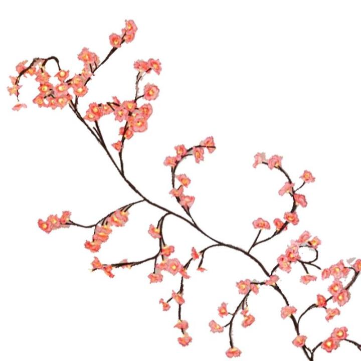 Rosa Bonsai-Baum-Licht, LED-Kunstblumen-Bonsai-Baum | Blumenlampe mit Timerfunktion | Blumenlichter mit Fernbedienung, Dimm- und Timerfunktion für Schreibtisch, Fensterbank,