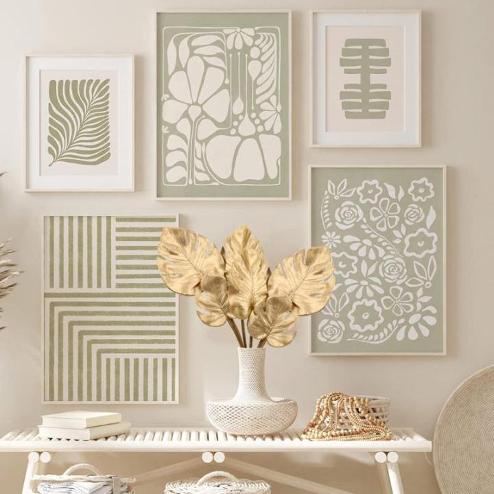 6 stuks Kunstmatige Monstera Bladeren met Lange Stam Tropische Nep Plant Bladeren Schuim Realistisch Goud Faux Monstera Blad voor Bloemstuk Huis Tuin Party Decor, 43x13cm, 40x9,5cm