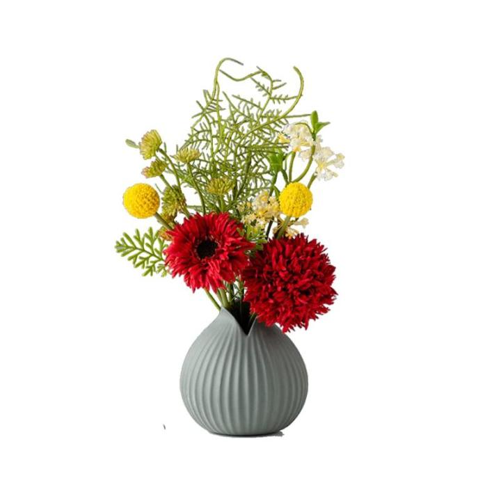Kunstblumen Künstliche Blumen mit Topf, Kunstpflanzen, künstliche Blumen, künstliche Blumen im Topf – Blumenarrangements für die Hochzeit zu Hause für jeden Anlass