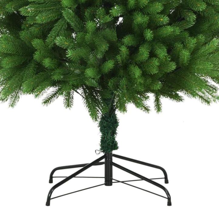 Künstlicher Weihnachtsbaum mit Beleuchtung & Kugeln mit LED Beleuchtung 240 cm Grün