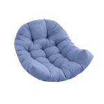 Komfortables Polster für Hängestühle, Weiches Sitzkissen für Schaukelstühle Im Freien, grau Blau