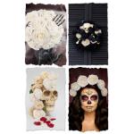 Glitterroos kunstbloemen, 25 stuks kunstrozen, bloemen met stengels, echte touch, kunstschuim, rozen voor bruiloft, boeketten, feest, kantoor, baby, douche, thuis, kerstdecoratie (