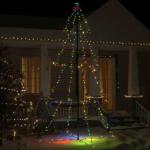 Weihnachtsbaum in Kegelform 360 LEDs Indoor Outdoor 143x250 cm