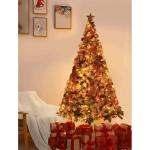 Künstlicher Baum Luxuriöser großer Weihnachtsbaum, künstlicher schneebedeckter Baum mit Metallständer, Weihnachtsbaum für Party/Schule/gewerblich