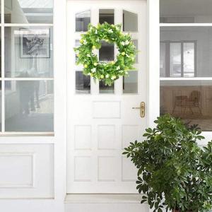 Daisy Rose Blume Kranz Handgemachte Künstliche Blumen Girlande für Front Tür Wand Hochzeit Party Home Dekoration