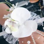 Hochzeits-Reifenstrauß, Hochzeits-Braut-Ansteckblumen, Handgelenk-Ansteckblumen, Hochzeitskranz für die Braut, Brautjungfern, Hochzeitsfeier