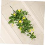 10St Simulation Zitronenrattan Foto Girlande Feiertag festlicher Zitronenzweig Obst Künstliche Zitronenpflanze Dekorative Zitronenpflanze künstliche Blumen Anlage gefälschte Zwe
