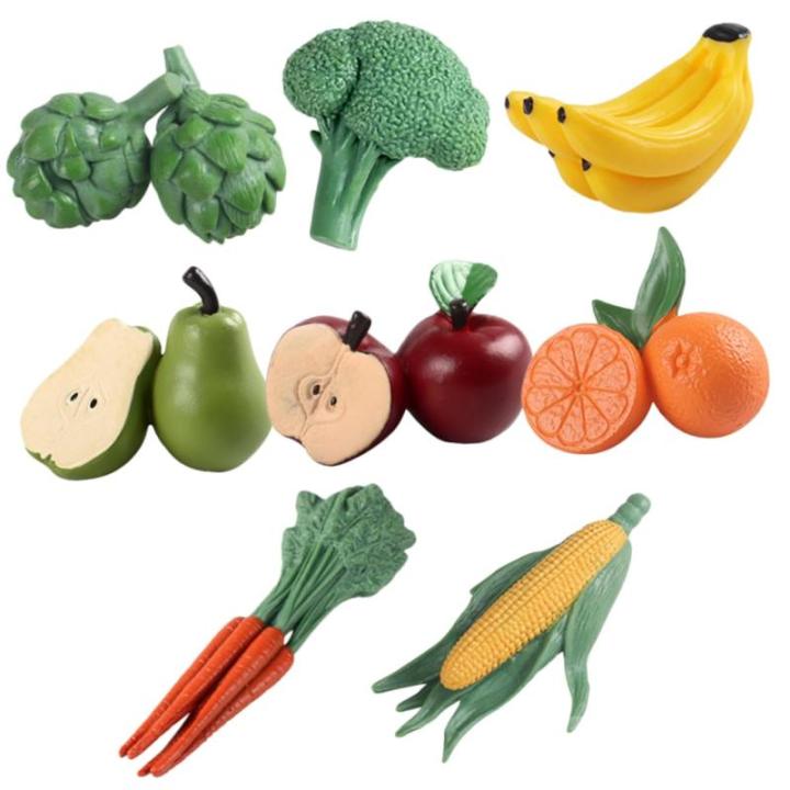 16 STK Obst- Und Gemüsemodell Künstliche Pflanzen Kunstgemüse Obst-Requisite Sellerie-Requisiten Simuliertes Gemüse Dekorative Künstliche Früchte Gefälschtes Gemüse Heim Pl