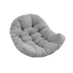 Komfortables Polster für Hängestühle, Weiches Sitzkissen für Schaukelstühle Im Freien, Grau