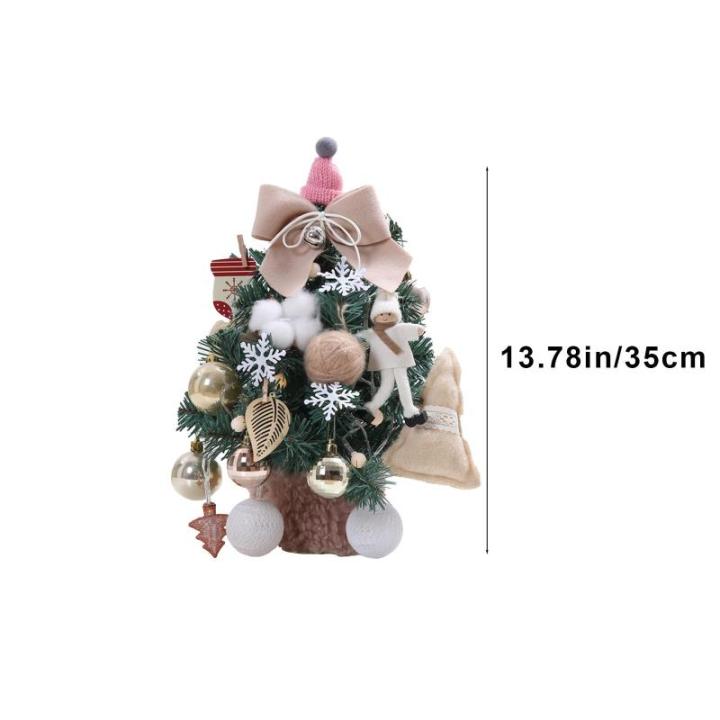 Kerstboom met verlichting 35 cm lichtketting kerstboom mini kerstboom kunstmatige kerstboom kerstdecoratie tafel kerstboom kerstcadeaus