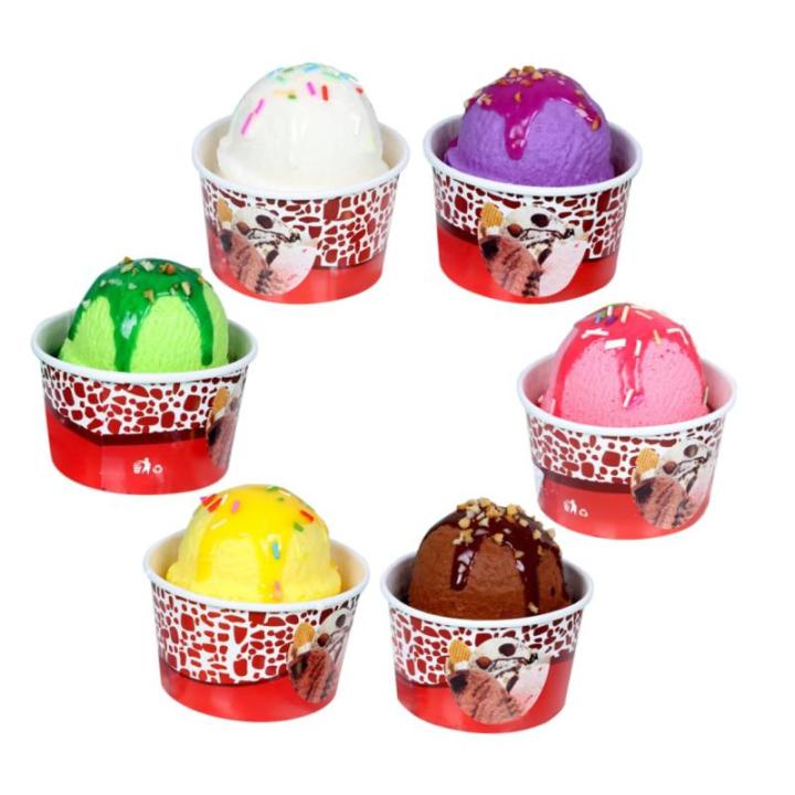 24 Stück Eiscreme Modell Gefälschte Eiskugeln Eiscreme Display Requisiten Eiscreme Kugeln Schaufenster Requisite Simulierte Eiscreme Kugeln Künstliche Eiscreme Kugeln
