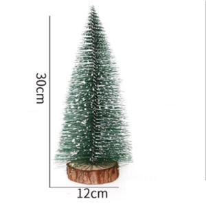 Weihnachtsbaum Christbaum Weihnachtsbaumdekoration, Kleiner Flaschenbürstenbaum, Desktop-Weihnachtsbaum Künstlicher Weihnachtsbaum(30cm)