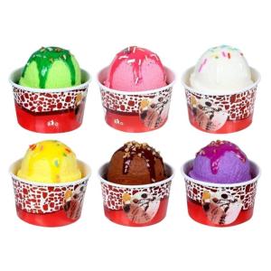 Fake Kuchen künstliche Kuchen 6 Pcs Künstliche EIS Modell Gefälschte Dessert Modell Simulation Lebensmittel Display Foto Requisiten Realistisches Essen