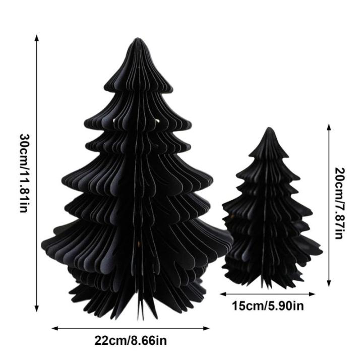 Kerstboom van papier knutselen – handgemaakte kerstdecoratie | opvouwbaar tafelopzetstuk, papieren decoraties met meerlaags design, perfect voor feesten en feestelijke gelegenhed