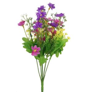 Zijdebloem boeket cineraria voor bruiloft party feest huis kantoor bar decor