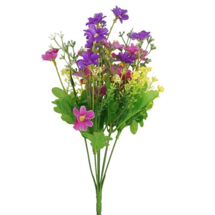 Zijdebloem boeket cineraria voor bruiloft party feest huis kantoor bar decor