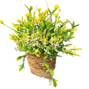 Stilvolle Wanddekorationen Künstliche Blumen Kranz Geeignet für Verschiedene Einstellungen