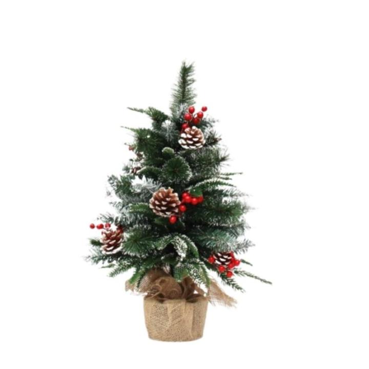Weihnachtsbäume Desktop-Weihnachtsbaum-Weihnachtsbaumdekoration, Geeignet for Familienfeiern Im Innenbereich Weihnachtsbaum Künstlich(90cm)