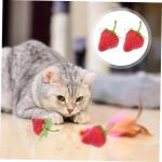 1 Satz Simulierte Erdbeeren Künstliche Erdbeeren Künstliche Schaumstofffrüchte Küchenobstmodell Obstdekor Erdbeerdekorationen Künstliche Früchte Zum Basteln 18 Stück