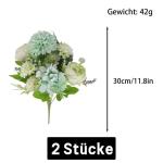 Kunstbloemen, 14 boeketten van kunstpioenrozen, kunstbloemen, kunstbloemen, kunstbloemen, voor feest, eettafel, raam, huis, bruiloftsdecoratie 1010