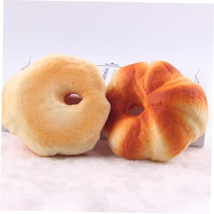 Fake Kuchen künstliche Kuchen 2 Stücke Nachahmung Flache Brot Dekorationen Für Shop Kuchen Display Prop Künstliche Kuchen Modell Prop Realistisches Essen