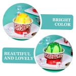 24 Stück Eiscreme Modell Gefälschte Eiskugeln Eiscreme Display Requisiten Eiscreme Kugeln Schaufenster Requisite Simulierte Eiscreme Kugeln Künstliche Eiscreme Kugeln
