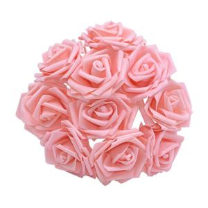 8Cm Rose Bloemen Bruids Boeketten Voor Bruiloft Tafel Thuis Party Decoraties Diy Plakboek Benodigdheden (A,20 stuks)