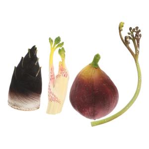 4 Stück Simulation Obst und Gemüse künstliches Gemüse Obst Modellierschmuck Gemüsedekor Gemüsegeschäft Gemüsemodelle kunstpflanze simuliertes Obst Restaurant-Display-Gemüs