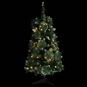 Künstlicher Weihnachtsbaum mit Ständer und L Grün 90 cm PVC, Tannenbaum Künstlich, Christmas Tree, Tannenbaum Deko, Weihnachtsbäume, Christbaum - 332851