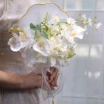 Hochzeitssträuße mit Schleife für die Hochzeit, Foto-Requisiten