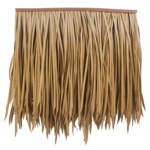 Künstliche Strohfliesen, Kunststroh, PE-PVC-Kunststoff, Künstliches Strohdach, Antikziegel, Natürliche Palmenstrohrollen, Tiki-Dach, Dekorative Gartenlandschaft (Color : Yellow 