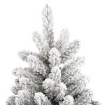 Tannenbaum Kunstbaum mit PVC-Spitzen, Weihnachtsdeko Dekobaum für Innen Außen Künstlicher Weihnachtsbaum Klappbar Beschneit 300 cm