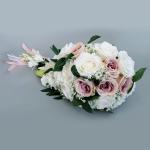 Wassertropfen Rose Hochzeit Brautstrauß Romantische Halten Blume Braut Brautsträuße Brautjungfer Blumenstrauß Valentinstag Dekoration