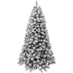 Weihnachtsbaum Royal Super Dicker Kiefer Grün Schnee Basis Kreuz Eisen Faltbar Hohe Qualität Zweige mit Schnee Einfache Montage Öffnung Regenschirm (210cm)