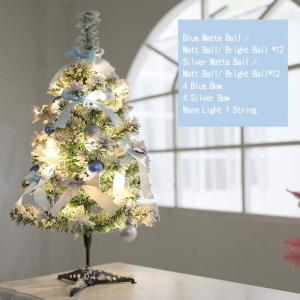 Leichter künstlicher Weihnachtsbaum, beflockter Schnee mit Ornamenten, Metallbeinen, Glasfaser-Baum, klassisch für Dekorationen im Innenbereich, 9,8 Fuß, modisch，A-3Ft(90CM)