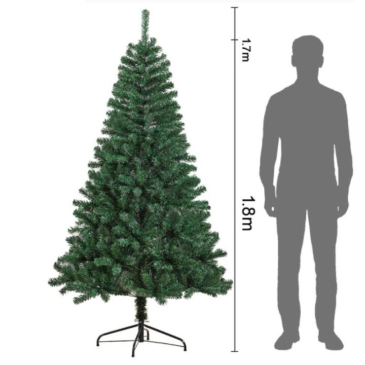 Weihnachtsbäume Künstlicher Weihnachtsbaum, Grüner Weihnachtsbaum Mit Ständer for Drinnen Und Draußen, Urlaubsdekoration Weihnachtsbaum Künstlich(1.8m)