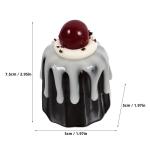 Fake Kuchen künstliche Kuchen 12 Stück Jelly Mini Kuchen Dekorationen Kuchen Modelle Foto Requisiten Kuchen Modelle Kuchen Requisiten Gefälschte Kuchen Realistisches Essen