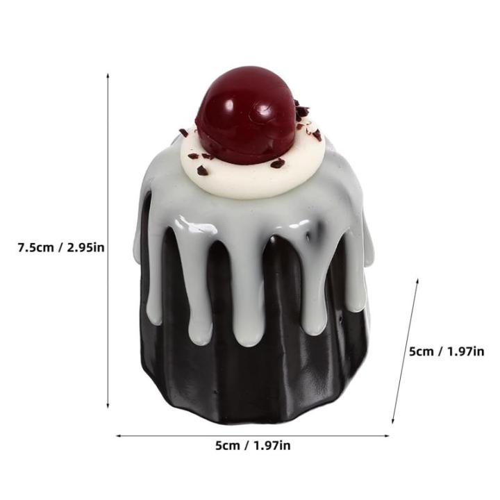 Fake Kuchen künstliche Kuchen 12 Stück Jelly Mini Kuchen Dekorationen Kuchen Modelle Foto Requisiten Kuchen Modelle Kuchen Requisiten Gefälschte Kuchen Realistisches Essen