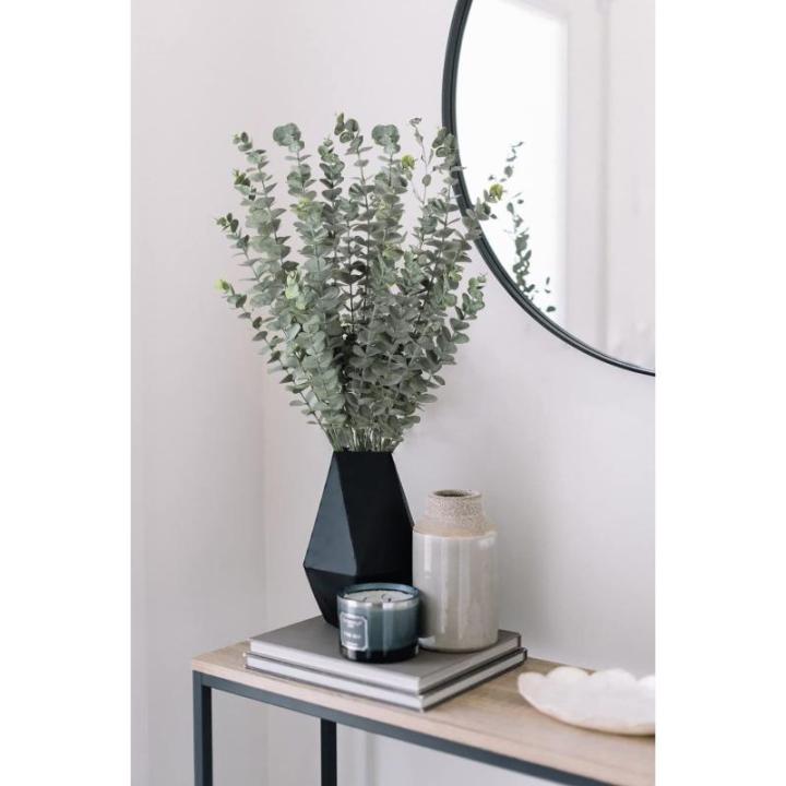 3 stuks kunstmatige eucalyptusplanten, , decoratie, eucalyptus met 5 takken, droogbloemen, decoratie voor woondecoratie, hoogte 87 cm